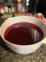 紫蘇の飲み物を習ってきました