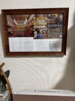 伊東屋に頼んであった額が出来上がりました
